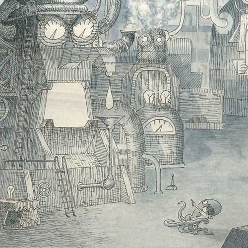  Roberto Prual Reavis realizza l’illustrazione sulla storia personale di Jacopo Foggini. 