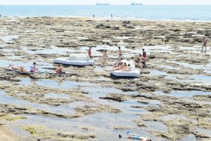  Pack. il divano fotografato da Massimo Vitali sugli scogli dell’Accademia Navale a Livorno. 

   