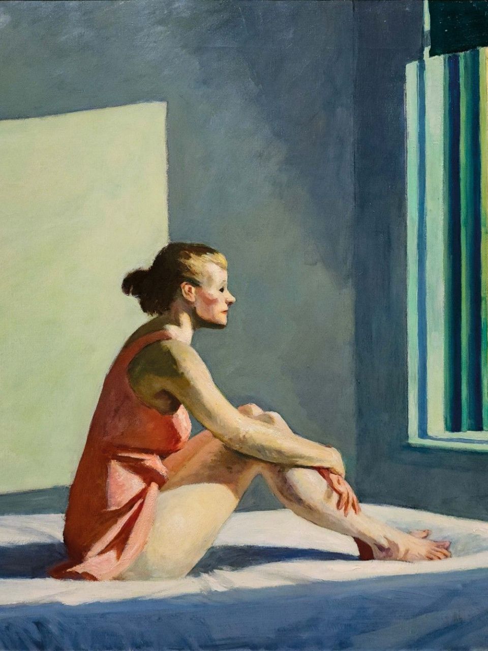  &ldquo;Morning Sun&rdquo;. 
Le tableau d&rsquo;Edward Hopper datant de 1952, conserv&eacute; au Columbus Museum of Art &agrave; Columbus, dans l&rsquo;Ohio, aux &Eacute;tats-Unis. 