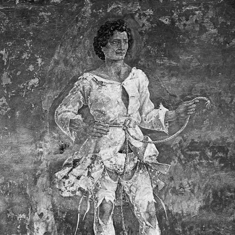  Vir Niger. Ein Werk von Francesco del Cossa und dem jungen Cosmé Tura im Palazzo di Schifanoia in Ferrara 